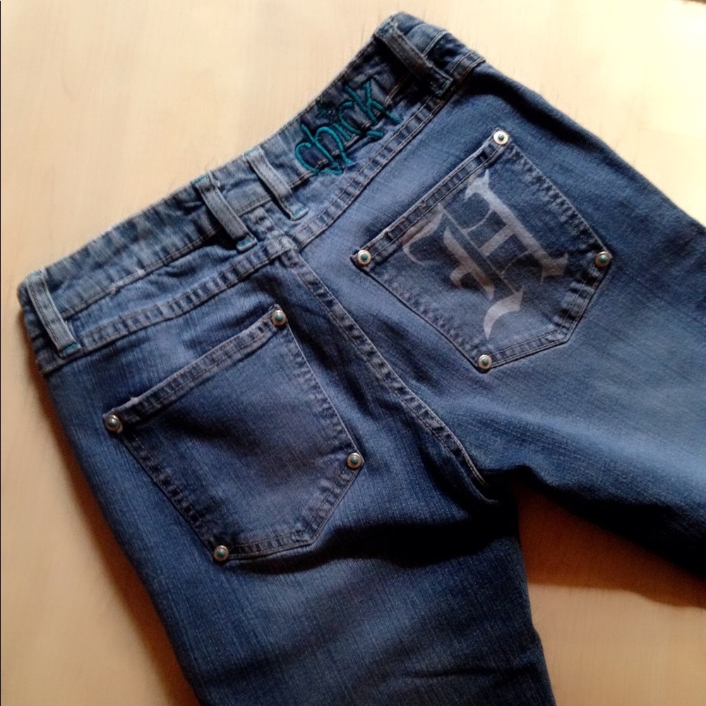 Chick boot cut jeans